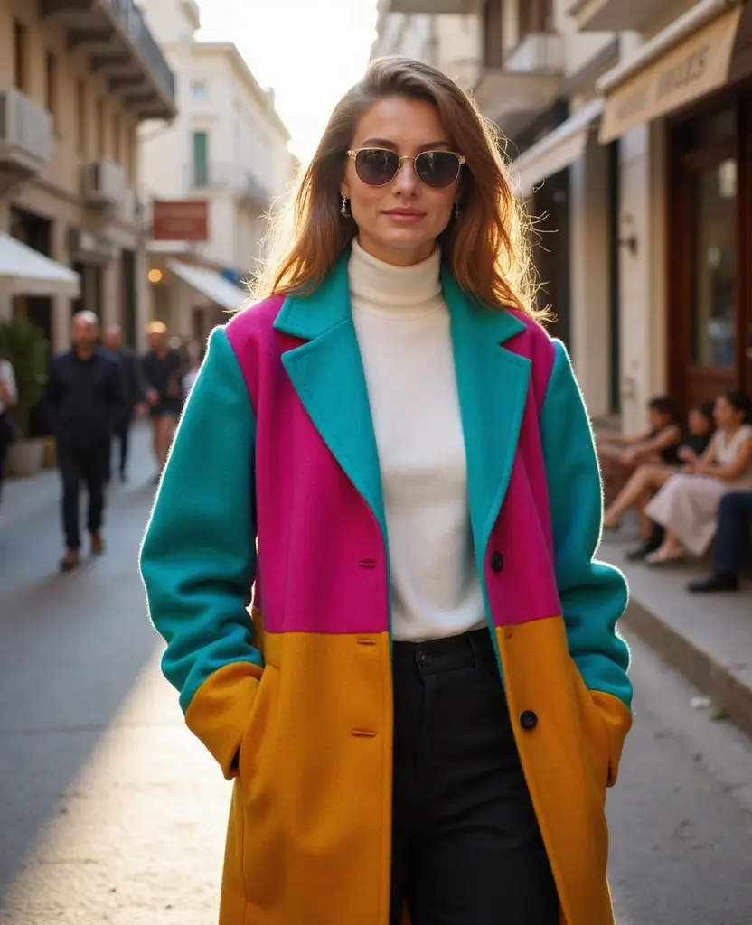 19 Trendy Outfits to Wear in Greece This November (You’ll Love #12!) - 10. Statement Outerwear