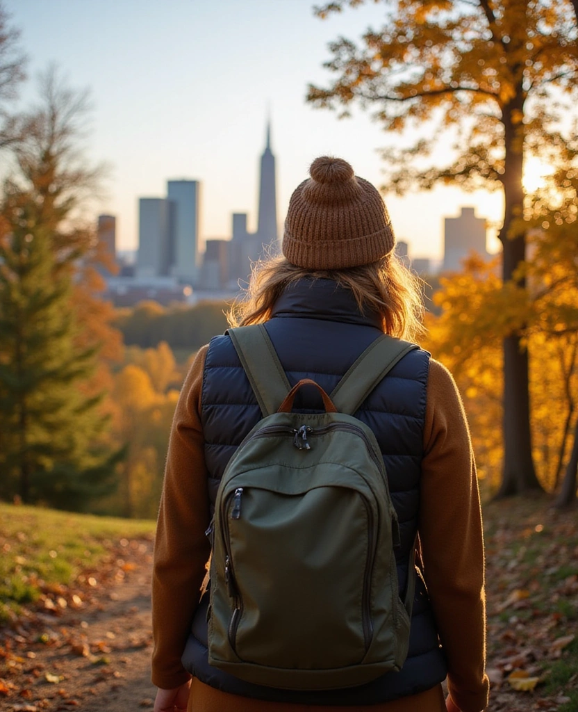 23 Must-Have Outfits for Exploring NYC in October (Find Your Perfect Look!) - 19. Comfy Layers with a Puffer Vest