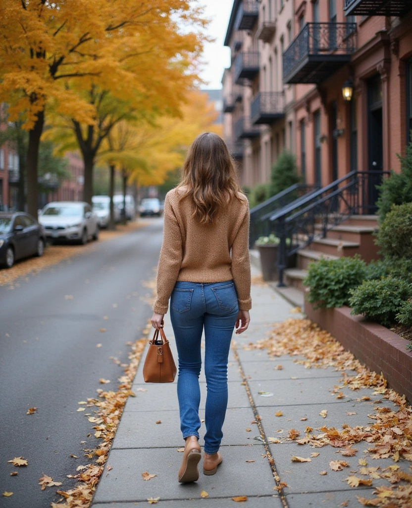 23 Must-Have Outfits for Exploring NYC in October (Find Your Perfect Look!) - 22. Vintage Revival with Mom Jeans