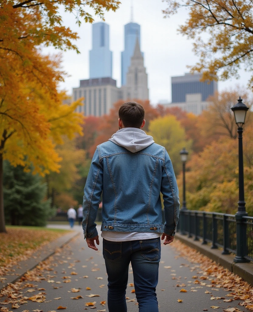 23 Must-Have Outfits for Exploring NYC in October (Find Your Perfect Look!) - 3. Cool and Layered with a Denim Jacket