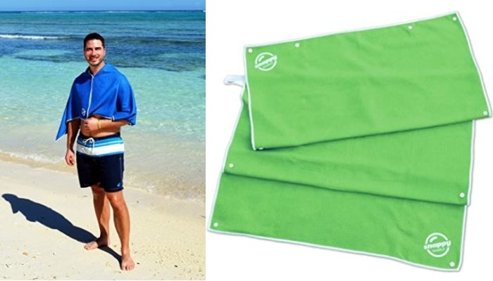 Gym Absorbent Compact Lightweight Quick Dry Travel Towel & Canvas Bag Sports. Large 55x28” & Extra Large 71x39” Fast Drying Eden Cove Microfiber Beach Towel Swimming for Beach Travel 