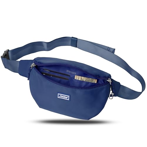 The Foldie® Foldable Crossbody Bag, Waist Pack,...