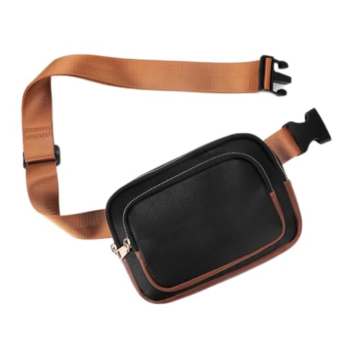 JASGOOD Leather Belt Bag for Women, Crossbody...