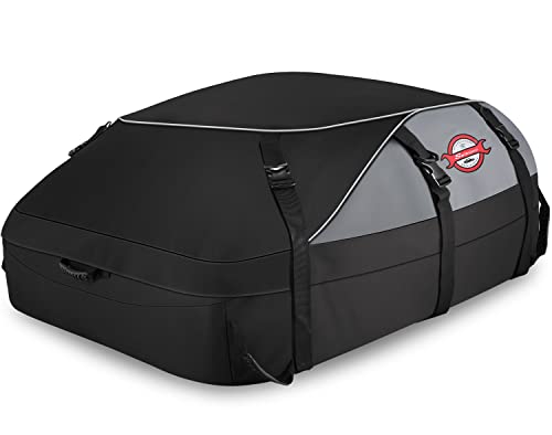Car Rooftop Cargo Carrier Roof Bag, 20 Cubic Feet...