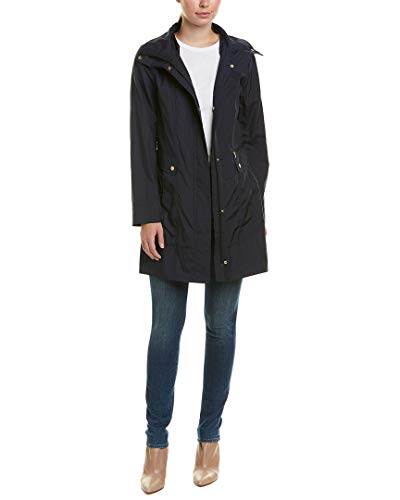 Cole Haan womens Packable Hooded Jacket With Bow...