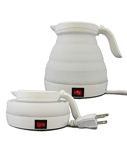 Roadfare Travel Electric Kettle, 600ML Collapsible...