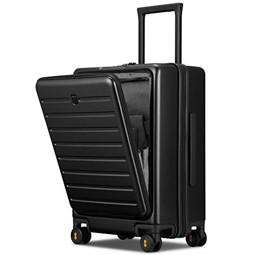 LEVEL8 Carry On Luggage with Compartment, 20 Inch...