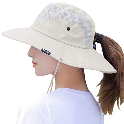Women's Summer Sun Hat Wide Brim UV UPF50...