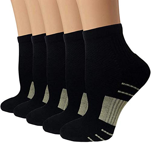 Iseasoo Copper Compression Socks for Men & Women...