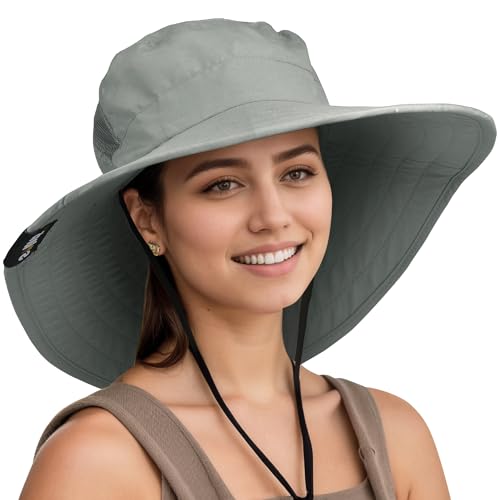 Solaris Wide Brim Sun Hat for Women, UPF 50+ UV...