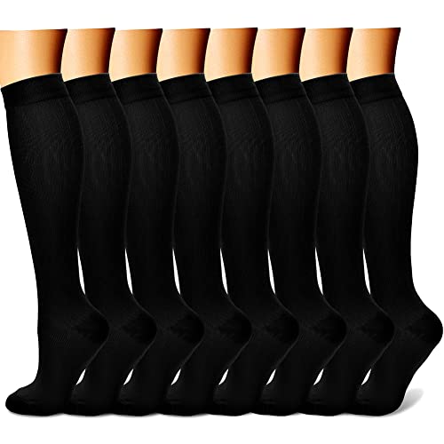 CHARMKING Compression Socks for Women & Men (8...