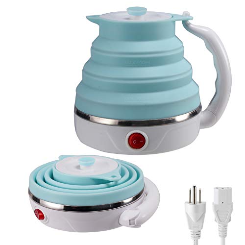Travel Foldable Electric Kettle, Collapsible Food...