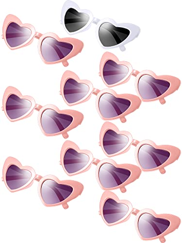 Frienda 9 Pairs Heart Shaped Sunglasses...