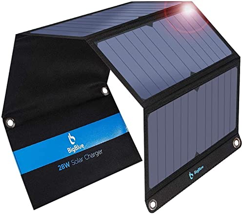 [Upgraded] BigBlue 3 USB Ports 28W Solar...