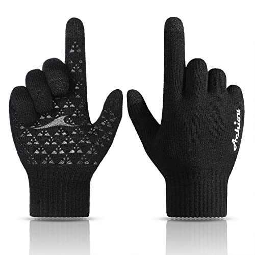Achiou Winter Gloves for Men Women, Touch Screen...