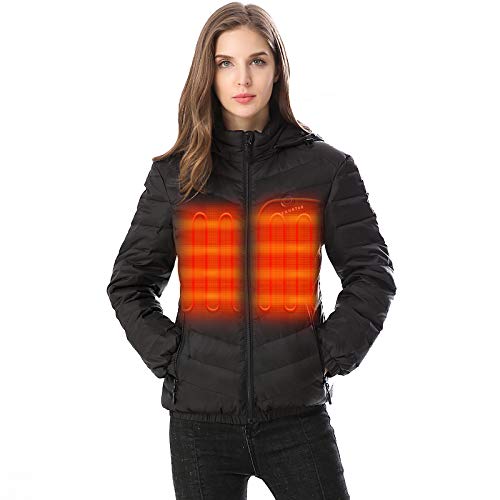 Venustas Women's Down Heated Jacket with Battery...