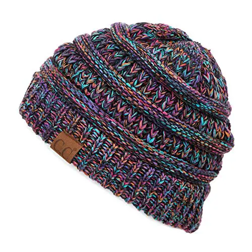 C.C Hatsandscarf Cable Knit Beanie - Thick, Soft &...