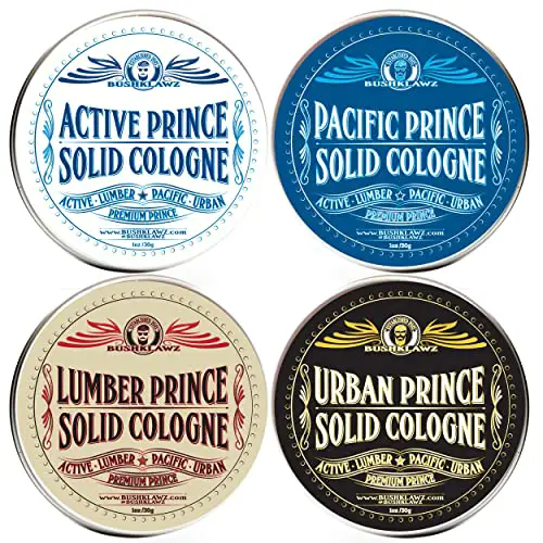 Premium Prince Solid Cologne 1 oz Variety Gift Set...