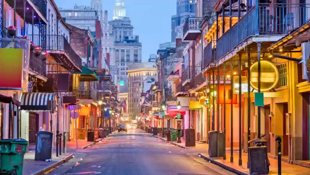 Bourbon Street, New Orleans | most overrated travel destinations