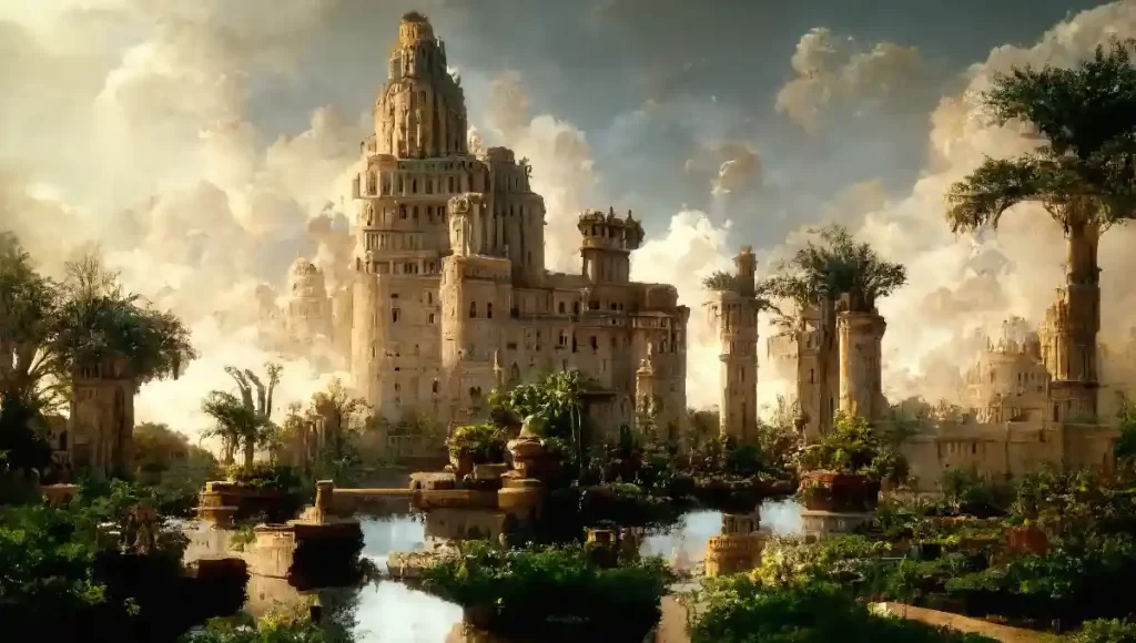 The Hanging Gardens Of Babylon | old 7 wonders of the world
