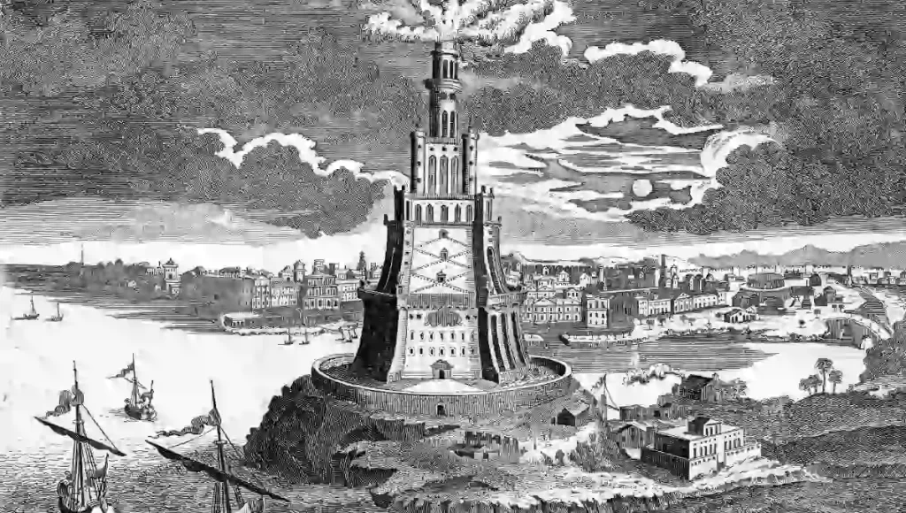 The Lighthouse Of Alexandria | old 7 wonders of the world