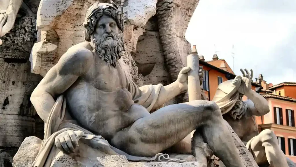 The Statue Of Zeus At Olympia | old 7 wonders of the world