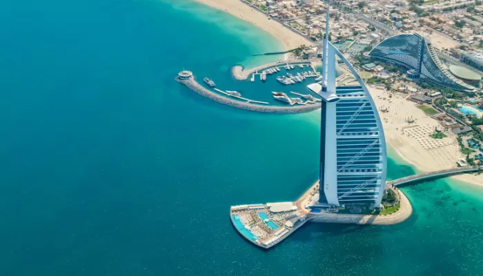 Burj Al Arab Jumeirah | Best Hotels For Honeymoon Suites in Dubai