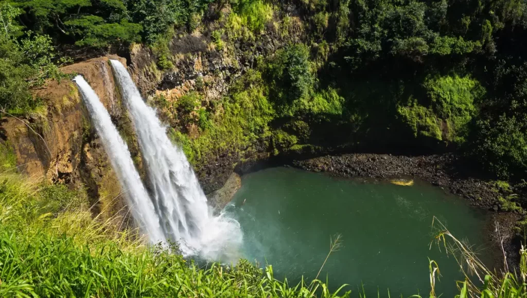 The Wailua Falls | Most beautiful waterfalls in the USA