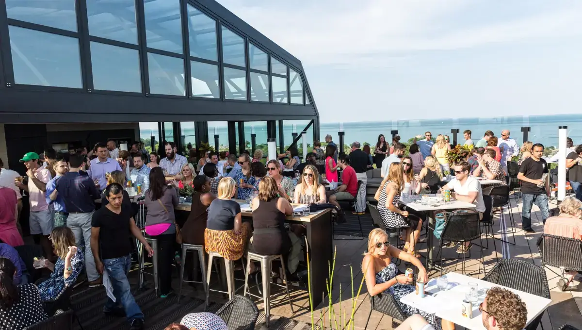 The J. Parker | Best Rooftop Bars in Chicago 