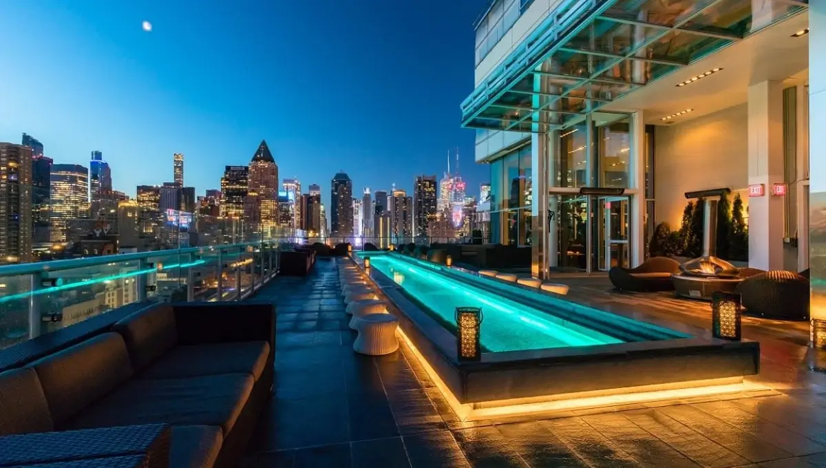 The Press Lounge | Best Rooftop Bars In New York City
