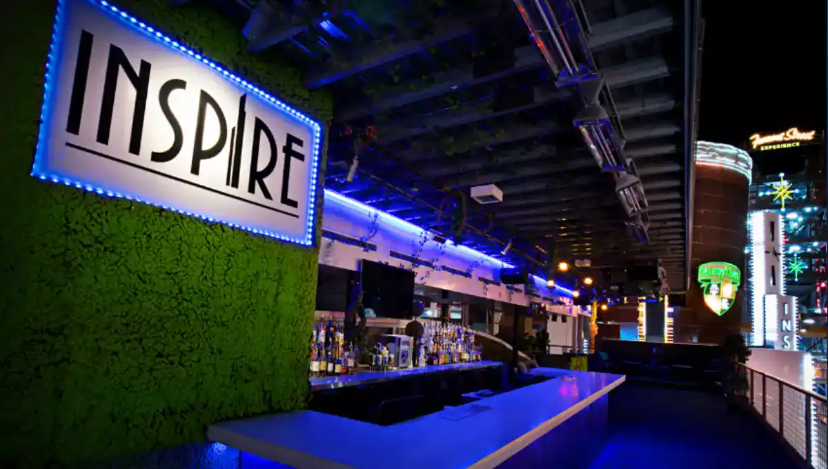 The Roof Bar at the Inspire Theater | Amazing Rooftop Bars in Las Vegas