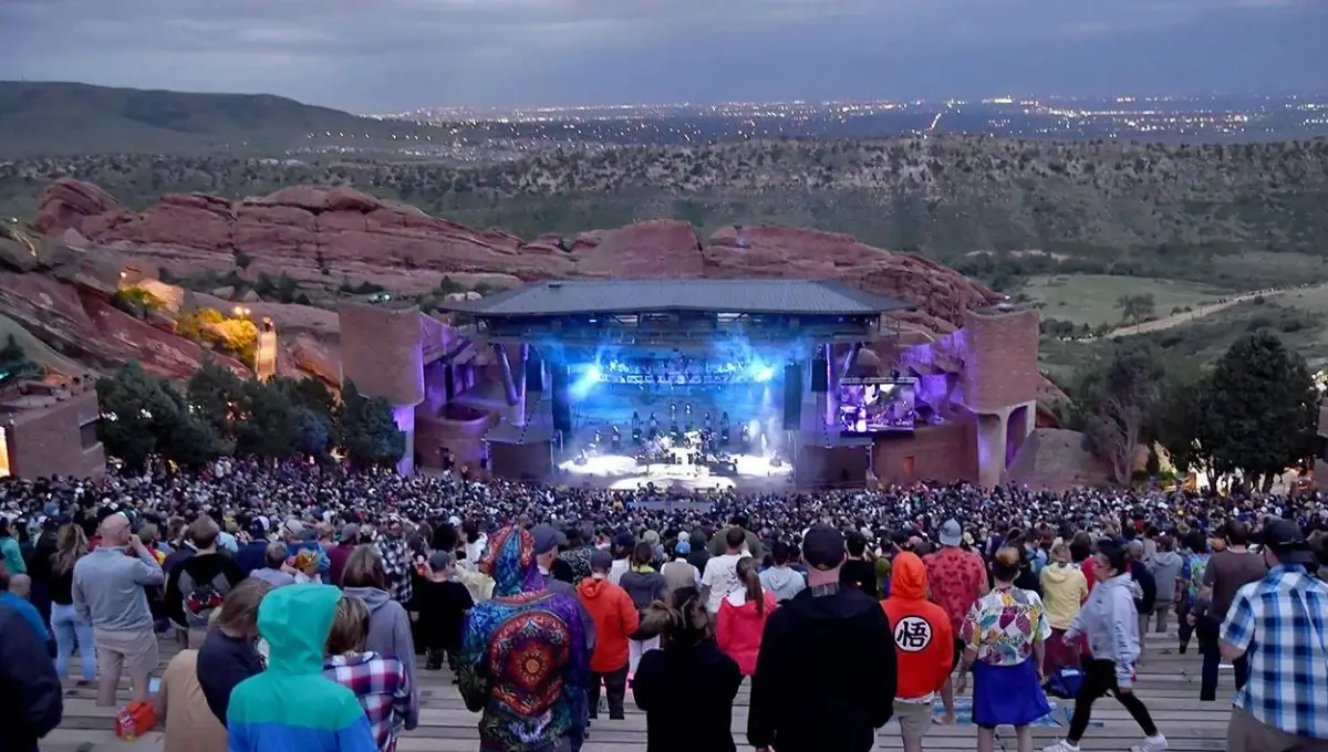 Attending concerts at Red Rocks in Denver | Top Outdoor Activities In Colorado