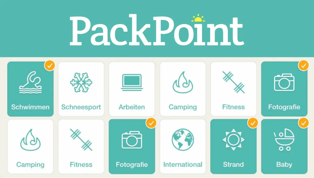 PackPoint  | Best Travel Apps For Planning A Trip