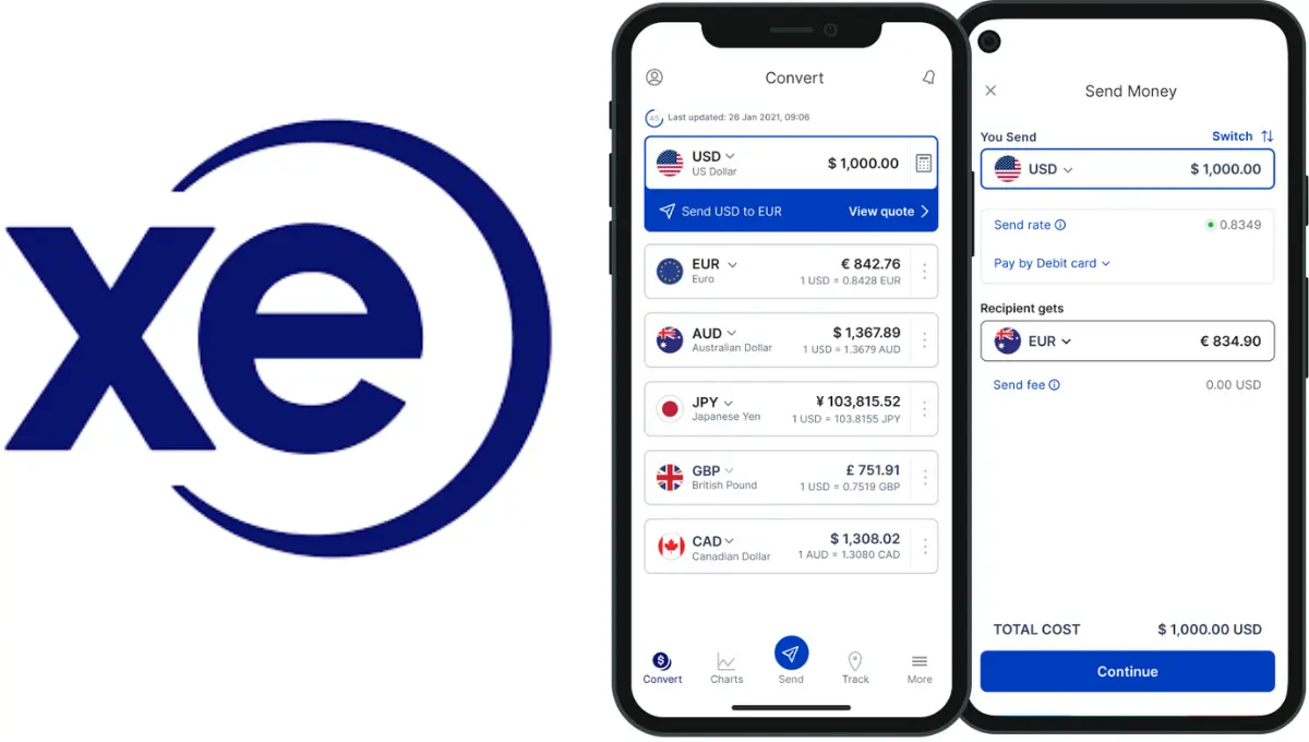 XE Currency | Best Travel Apps For Planning A Trip