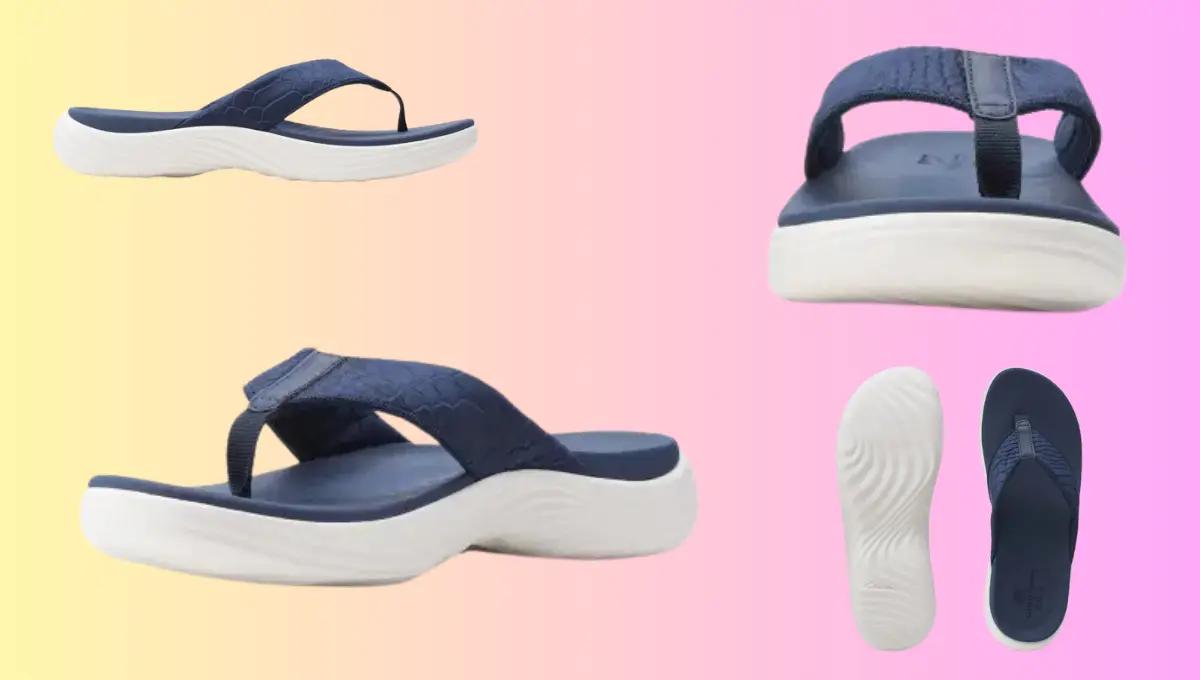 Experience Cloud-Like Comfort with Clarks Women's Lola Point Flip-Flops