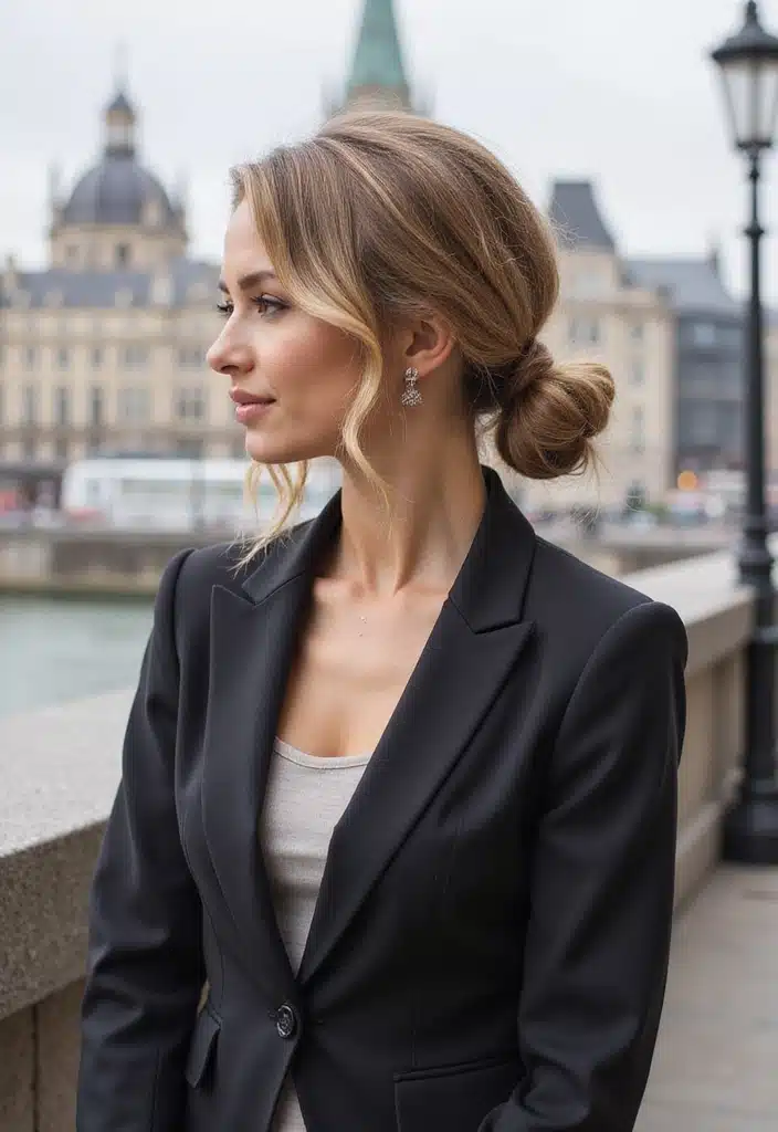 10 Effortless Women Travel Hairstyles That Will Keep You Stylish on the Go! - 9. The Low Twist