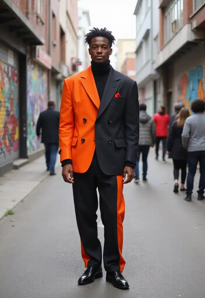 15 Stylish Outfits for London That Will Make You the Trendsetter of the City! - 5. Street Style with Bold Colors