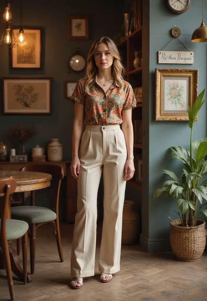 15 Stylish Outfits for London That Will Make You the Trendsetter of the City! - 4. Vintage Vibes with a Twist