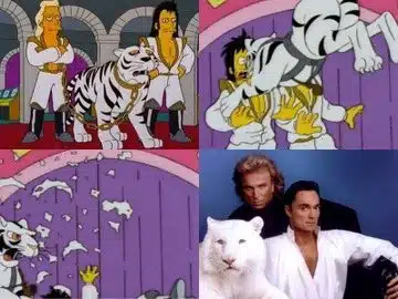 tiger attack on Siegfried and Roy