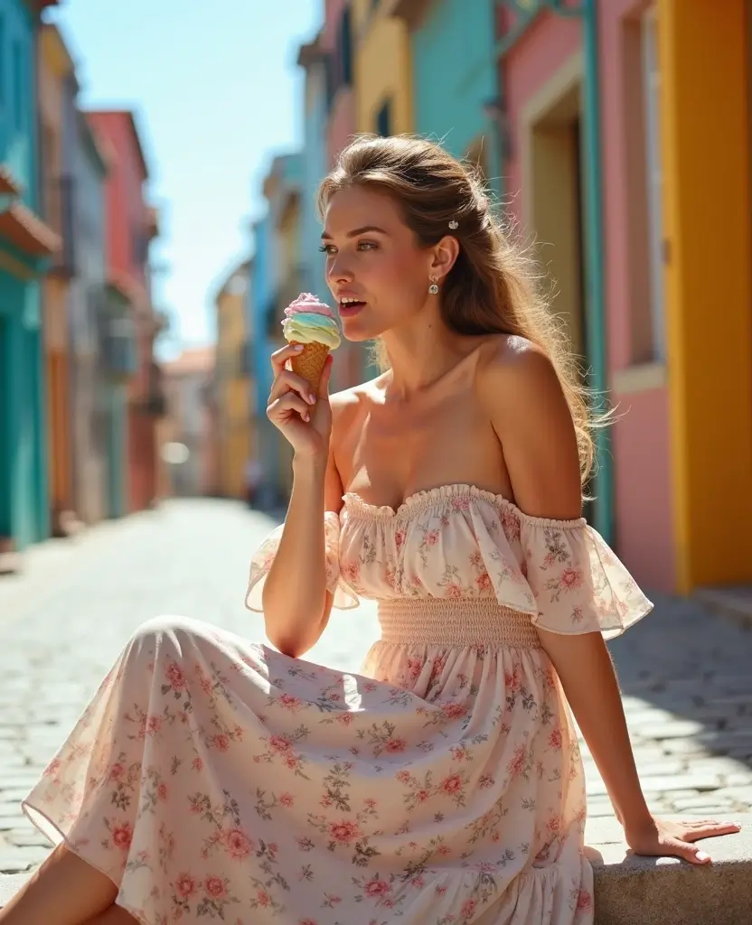 10 Effortless Updos for Long Hair That Will Keep You Stylish on Your Travels! - 4. Half-Up Twist