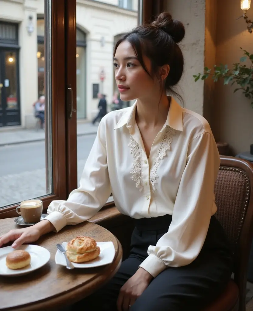 10 Effortless Updos for Long Hair That Will Keep You Stylish on Your Travels! - 5. Simple French Twist