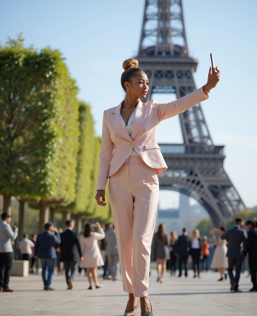 10 Effortless Updos for Long Hair That Will Keep You Stylish on Your Travels! - 7. Sleek High Bun
