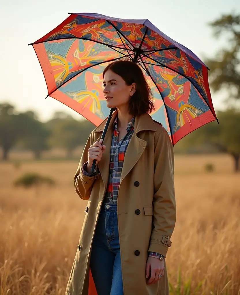 20 Essential Items to Pack for a Safari That You’ll Wish You Knew Sooner! - 17. A Compact Travel Umbrella