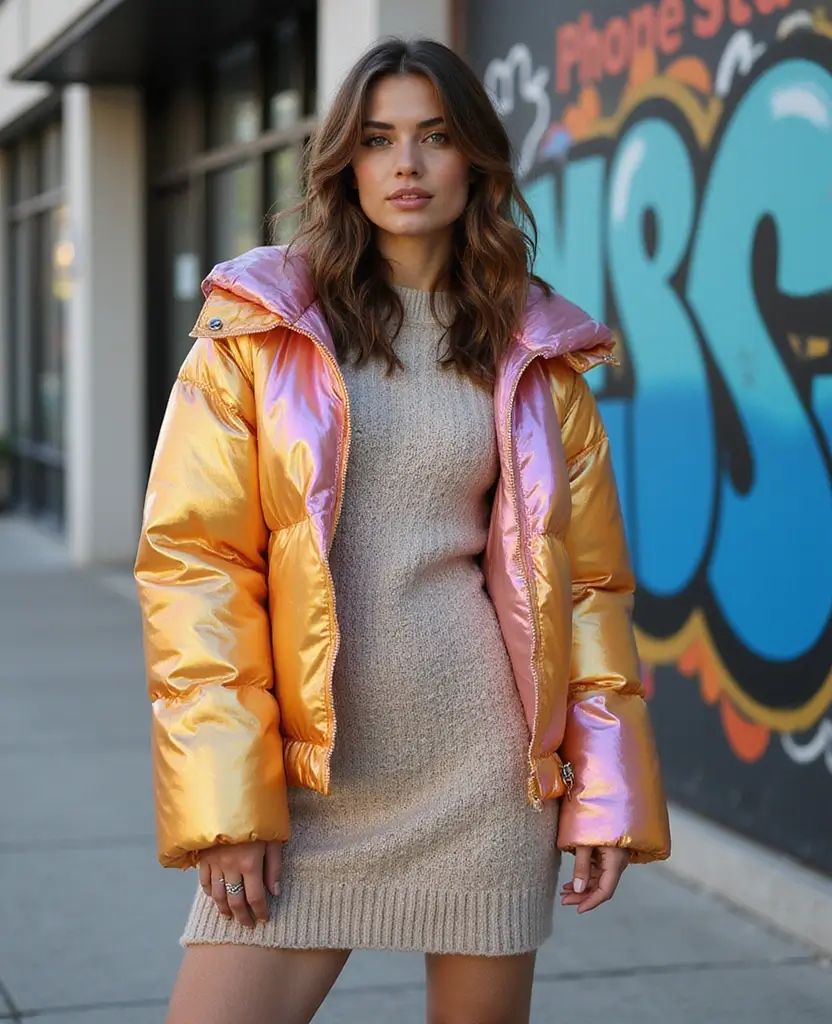 20 Functional Outfits for Budapest in November That Are Stylish and Comfortable! - 4. Trendy Puffer Jackets