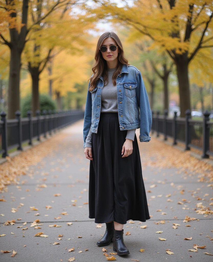 21 City Chic Looks to Rock in NYC This November (Wait Till You See #16!) - 10. Flirty Maxi Skirts