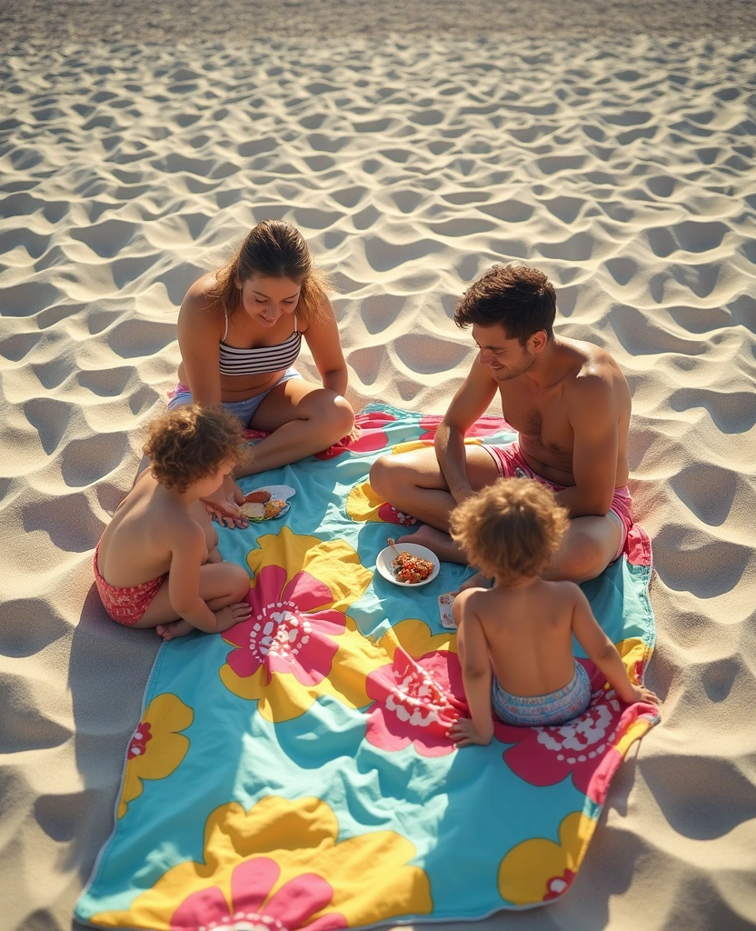 21 Essential Florida Beach Packing Tips That Will Make Your Summer Unforgettable! - 11. A Beach Blanket for Comfort
