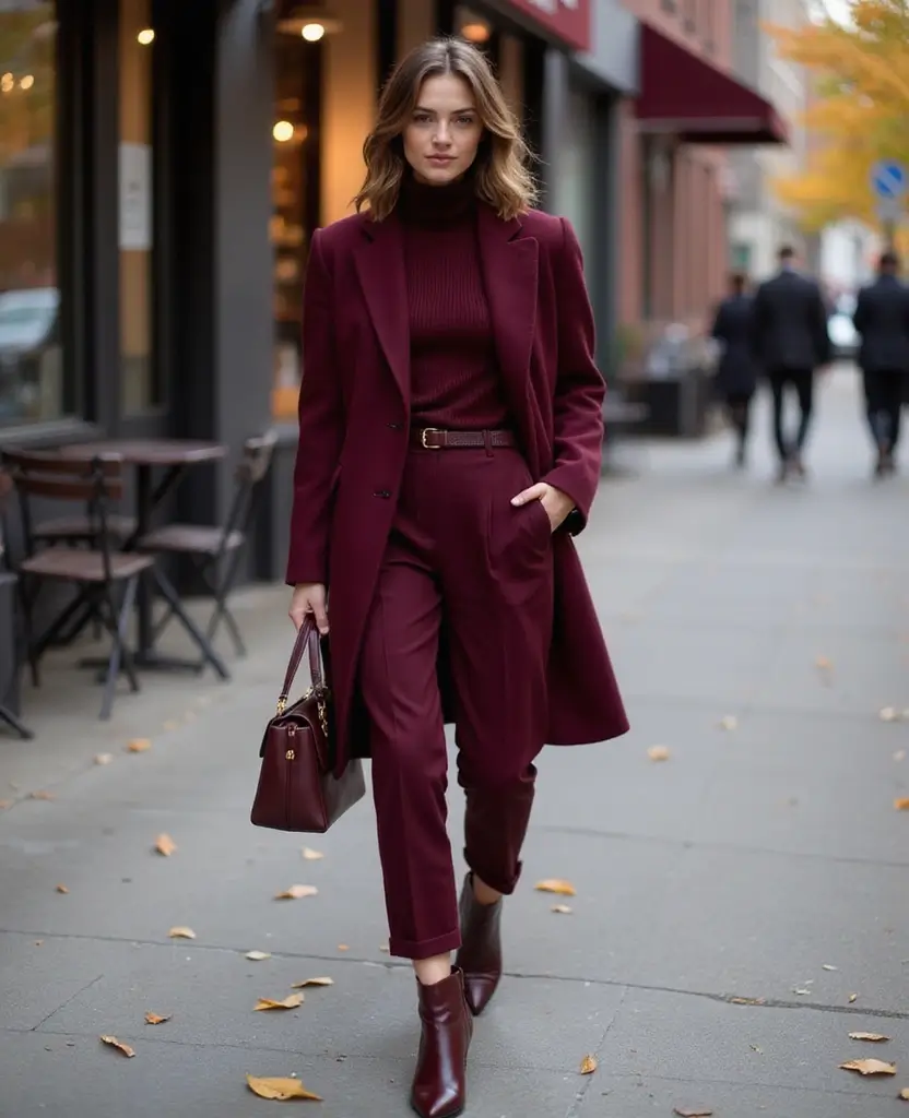 21 Trendy Outfits to Rock in NYC This November (Get Ready to Slay #12!) - 3. Monochrome Outfits