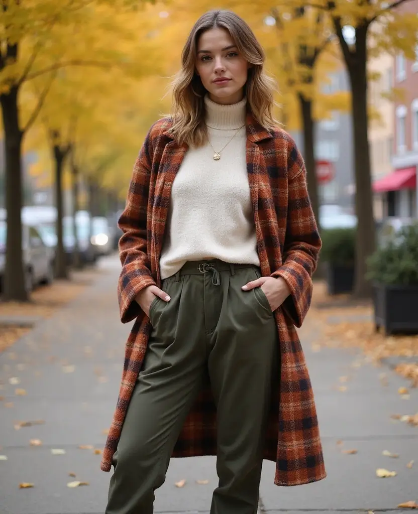 21 Trendy Outfits to Rock in NYC This November (Get Ready to Slay #12!) - 4. Layered Turtlenecks