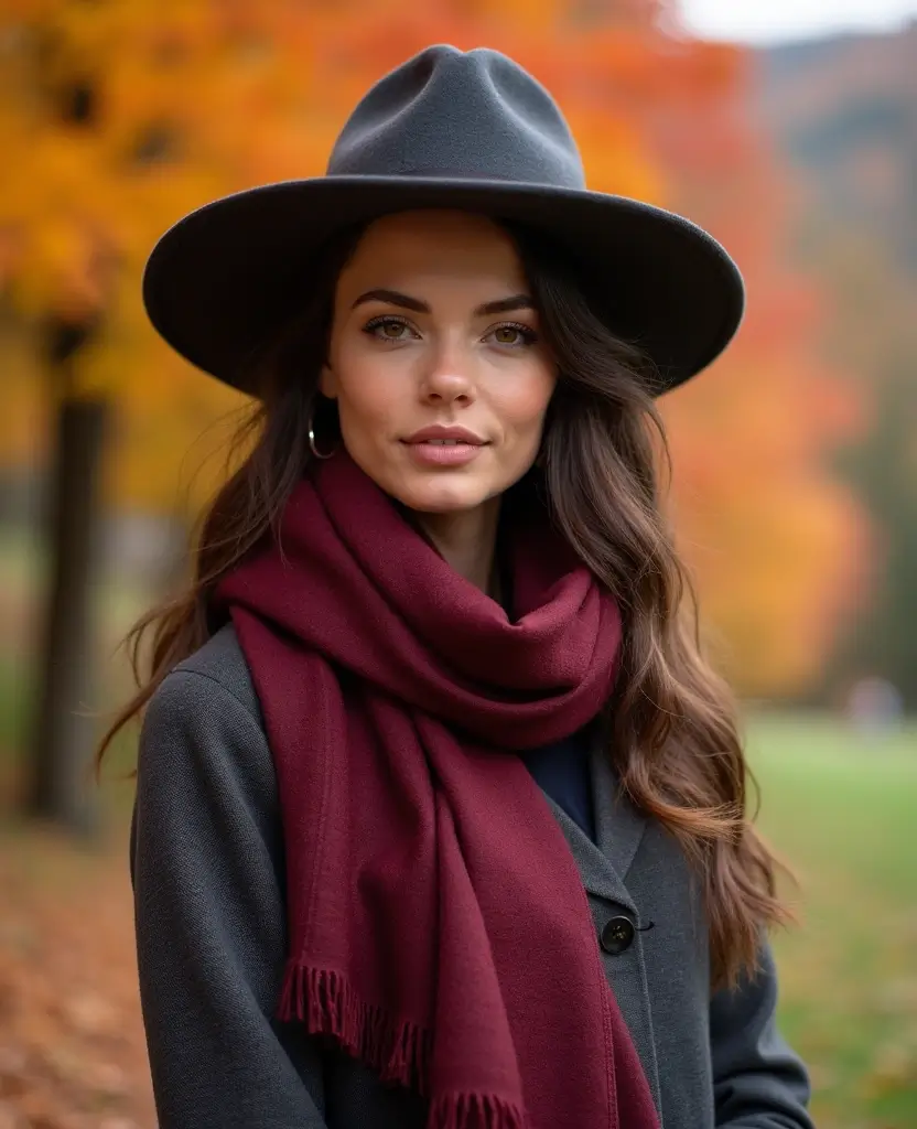 25 Trendy Outfits for Austria in November (Style Alert: #9 Is a Show-Stopper!) 32 what to wear in Austria in November 25 Trendy Outfits for Austria in November (Style Alert: #9 Is a Show-Stopper!) - 15. Accessorizing with Hats and Scarves