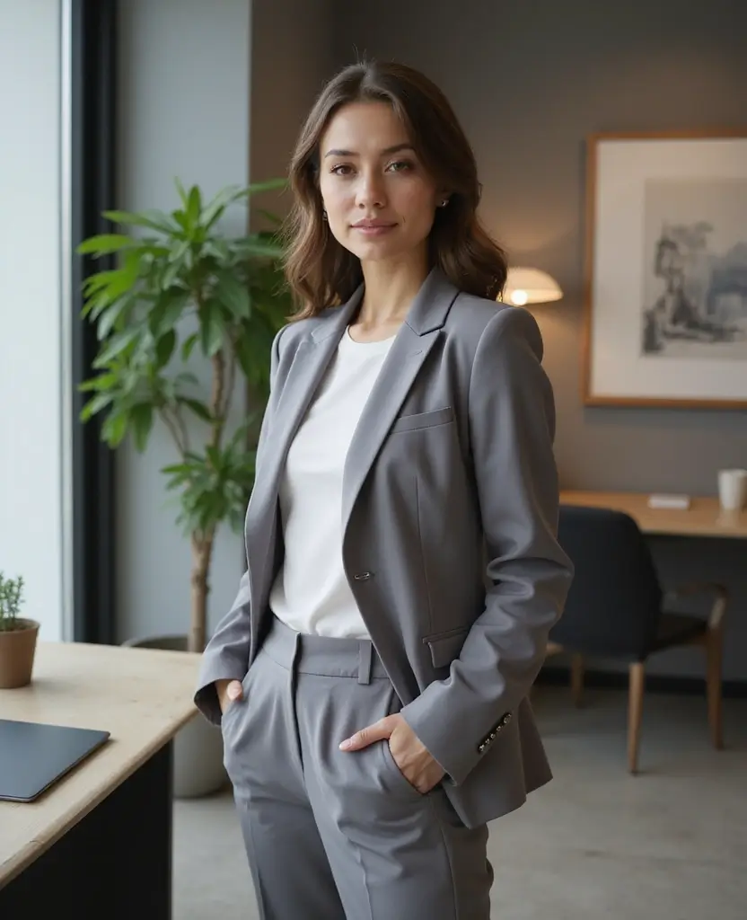 25 Trendy Outfits for Austria in November (Style Alert: #9 Is a Show-Stopper!) 40 what to wear in Austria in November 25 Trendy Outfits for Austria in November (Style Alert: #9 Is a Show-Stopper!) - 19. Functional Workwear